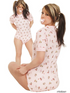 ADULT BABY BOYS BODYSUIT COTTON size: XXL, OWLS (grey background)