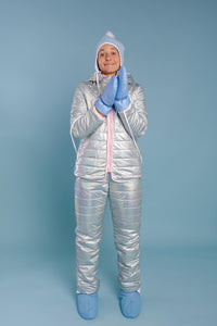 2in1: ADULT BABY SPACE JACKET AND SCHNEELATZHOSE IM SET