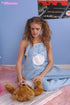 adult baby Latzhosen TINA (Fleece)