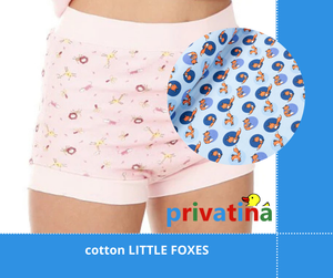 adult baby diaper panties trainer LITTLE FOXES