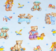 adult baby sleeping bag COTTON - YOUR SIZE (TAILOR MADE, up to XXL) - OLDSCHOOL TEDDY BEAR