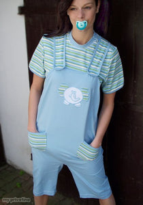 Adult Baby Baumwoll-Spielhose *individual* color