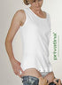 ADULT BABY BODYSUIT COTTON SIZE: XS, WHITE