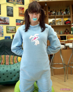 adult baby onesie jumpsuit - trainer winter - color
