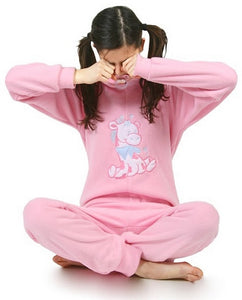 adult baby onesie jumpsuit - babygirl - fleece color