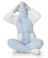 adult baby onesie jumpsuit LUNAR button ultimate
